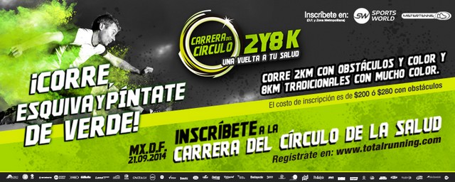 CARRERA DEL CRCULO DE LA SALUD 2 Y 8 KM